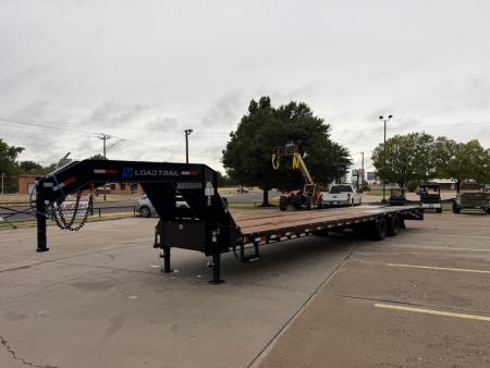 New #391646 2027 LOAD TRAIL GP 36 X 102 DUAL TANDEM LOW-PRO 30K GOOSENECK W/ UNDER FRAME BRIDGE & PIPE BRIDGE