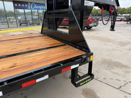 New #391646 2027 LOAD TRAIL GP 36 X 102 DUAL TANDEM LOW-PRO 30K GOOSENECK W/ UNDER FRAME BRIDGE & PIPE BRIDGE
