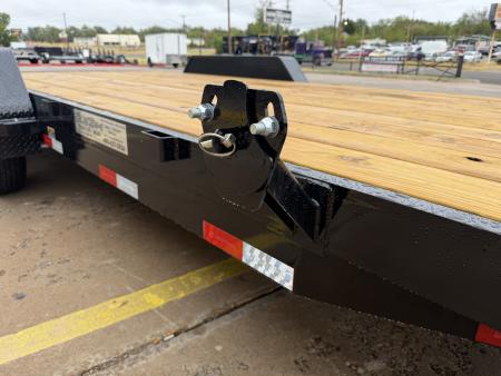New #013543 2027 LOAD TRAIL CH 20 X 83 TANDEM AXLE 10K WOOD FLOOR CAR HAULER W/ SLIDE IN RAMPS