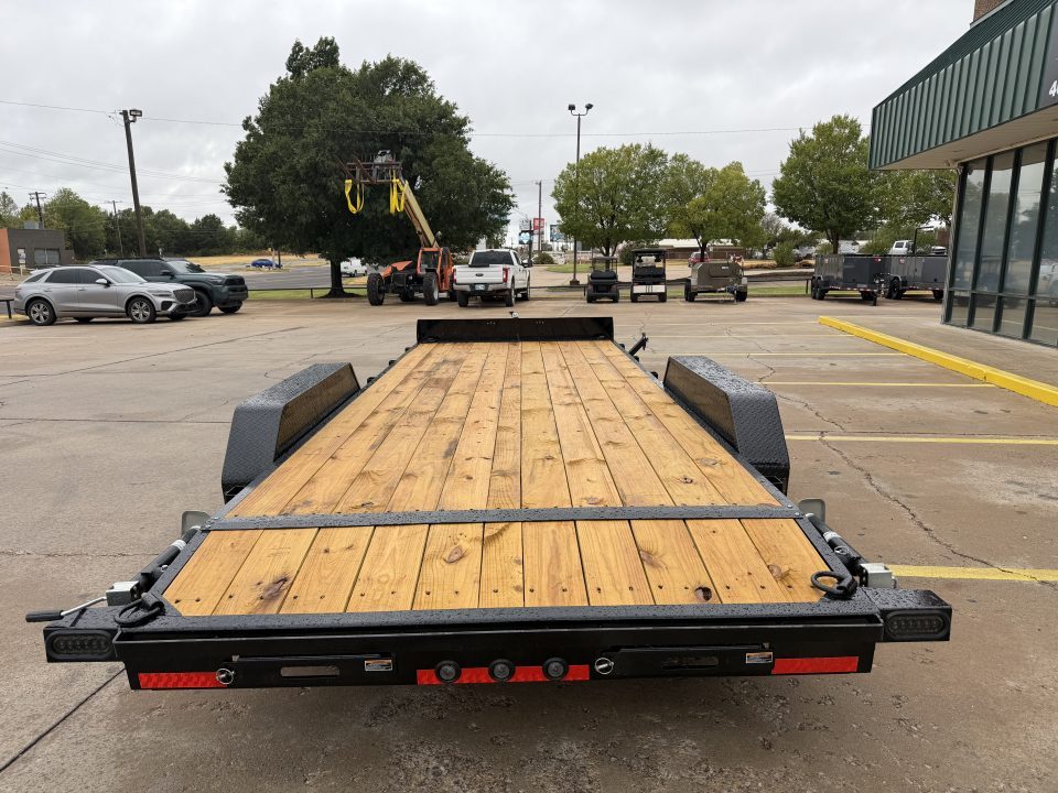 New #011556 2026 LOAD TRAIL CH 20 X 83 TANDEM AXLE 10K WOOD FLOOR CAR HAULER W/ SLIDE IN RAMPS