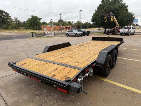 New #011556 2026 LOAD TRAIL CH 20 X 83 TANDEM AXLE 10K WOOD FLOOR CAR HAULER W/ SLIDE IN RAMPS