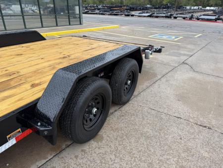 New #011556 2026 LOAD TRAIL CH 20 X 83 TANDEM AXLE 10K WOOD FLOOR CAR HAULER W/ SLIDE IN RAMPS