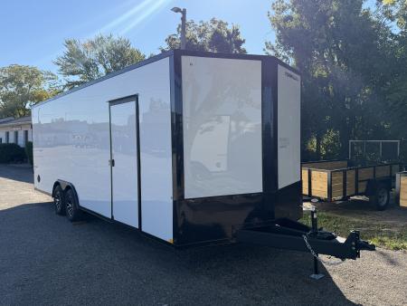 New 2027 8.5 x 24 Formula Conquest Enclosed Trailer 10k GVW 7ft interior - BLACK OUT TRIM
