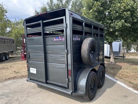 New 2027 Calico Trailers 12' STOCK Stock / Stock Combo Trailer