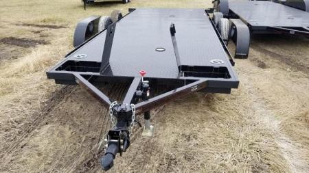 New 2027 Kwik Load Trailers 7x18 Steel Texas Rollback Open Auto Hauler / Racing Trailer