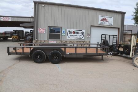 New 2026 Texas Bragg Trailers 83 X18' Big Pipe Utility Trailer Utility Trailer