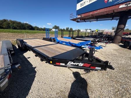 New 2027 Liberty 22FT LT 15.4K - GVWR | Split-Deck Tilt Trailer