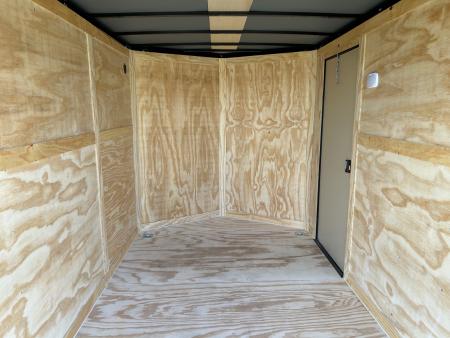 New 2027 Rock Solid 7x12 Tandem 7K Cargo w/ Ramp Door, 7' Interior Height, & .080 Exterior
