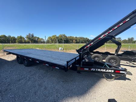New 2026 PJ 22FT T8 14K - GVWR | Deckover Tilt Trailer