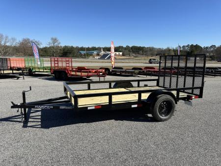 New 2027 6.5X14 SINGLE AXLE UTILITY TRAILER