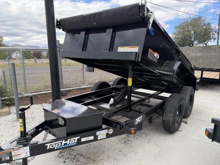 New 2027 Top Hat Trailers 5X10 Dump 70 Dump Trailer