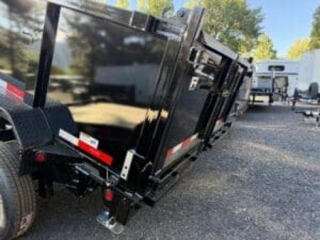 New 2027 Top Hat Trailers 14X83" DE14 3' Sides Dump Trailer