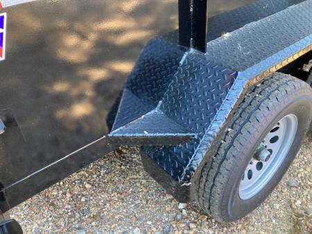 New 2027 Hawke Trailers 6X10 Low Profile 7K Dump Trailer