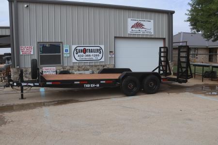 New 2026 Texas Bragg Trailers 83 X20' Equipment Hauler Equipment Trailer