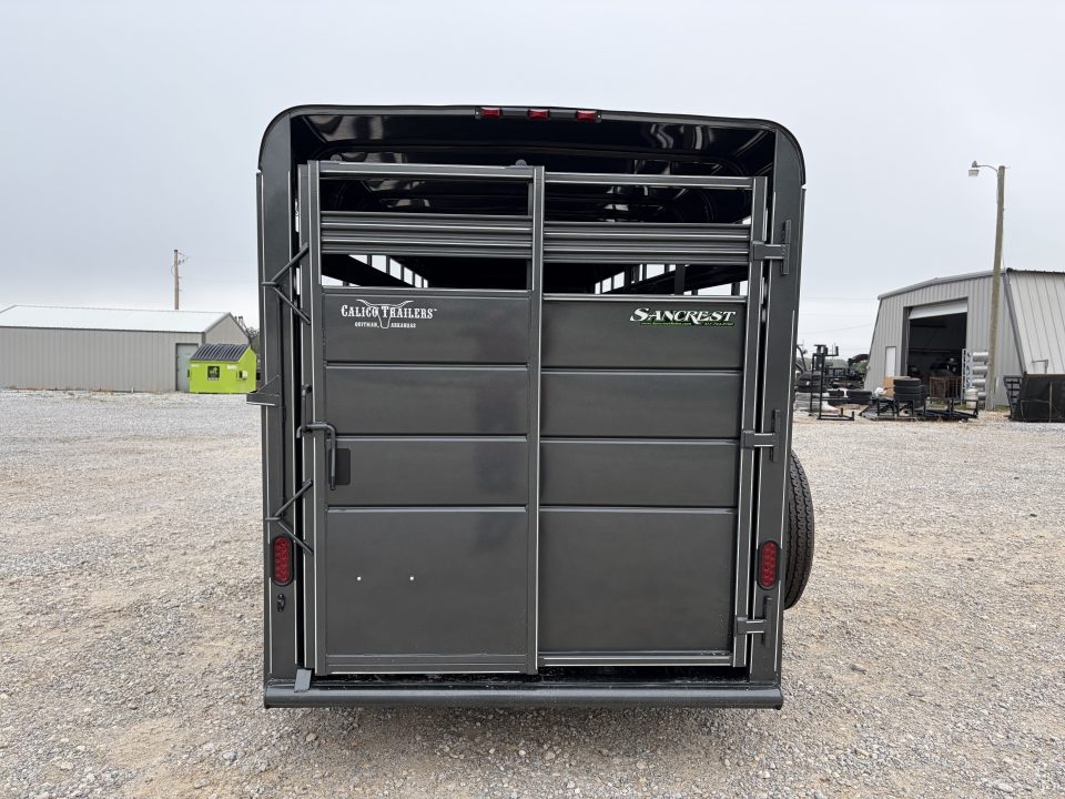 New 2026 Calico Trailers GN 6X20X6'6" 12000 GVWR Stock / Stock Combo Trailer