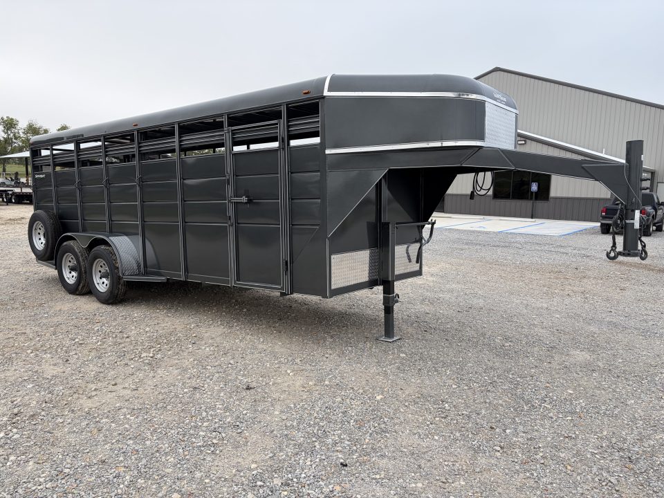New 2026 Calico Trailers GN 6X20X6'6" 12000 GVWR Stock / Stock Combo Trailer