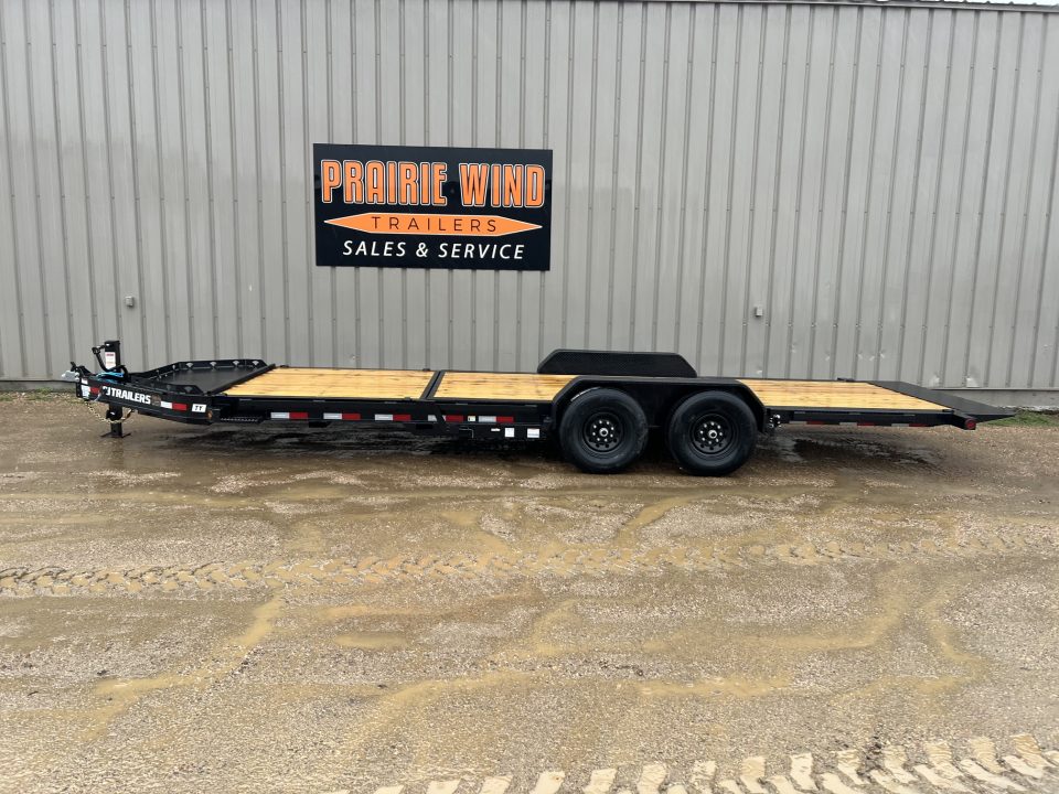 New 2027 PJ Trailers 22' TY I-Beam Tiltbed Equipment Tilt Trailer