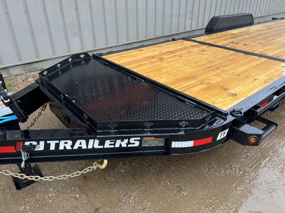 New 2027 PJ Trailers 22' TY I-Beam Tiltbed Equipment Tilt Trailer