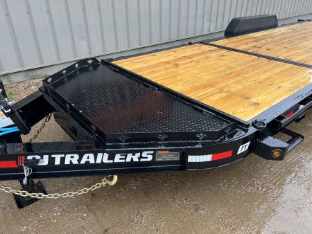 New 2027 PJ Trailers 22' TY I-Beam Tiltbed Equipment Tilt Trailer