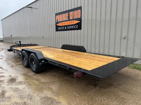 New 2027 PJ Trailers 22' TY I-Beam Tiltbed Equipment Tilt Trailer