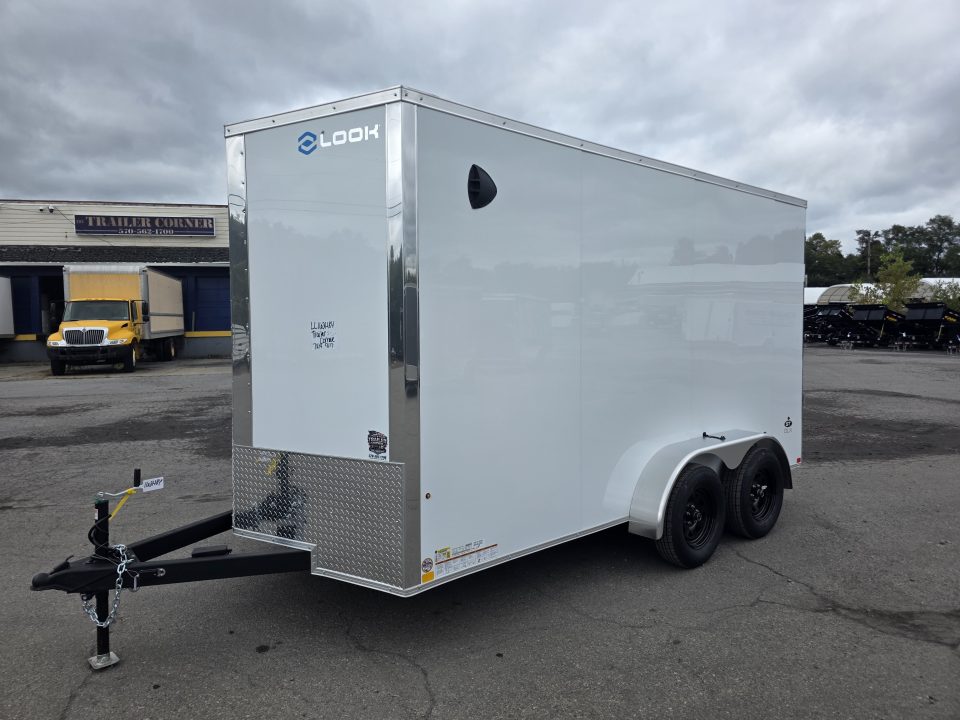 New 2027 Look Trailers ST DLX 7X14 7K - RAMP Cargo / Enclosed Trailer