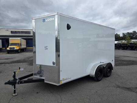 New 2027 Look Trailers ST DLX 7X14 7K - RAMP Cargo / Enclosed Trailer