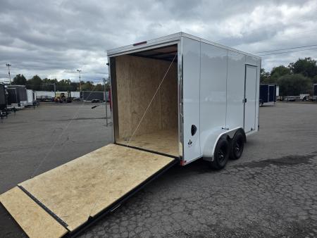 New 2027 Look Trailers ST DLX 7X14 7K - RAMP Cargo / Enclosed Trailer