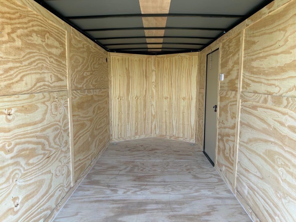 New 2027 Rock Solid 7x16 Tandem 7K Cargo w/ Ramp Door, 7' Interior Height & .080 Exterior Sheeting