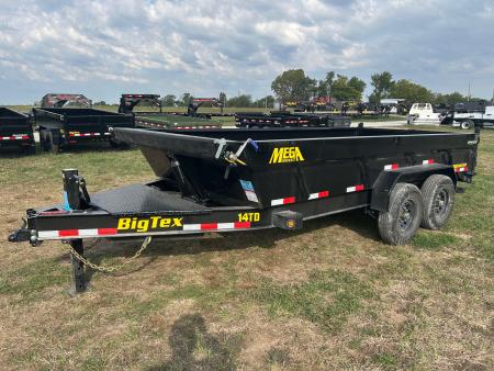 New 2027 Big Tex 83x16 Tandem 15.4K Telescopic Dump w/ 7 Gauge Floor & 2' Sides