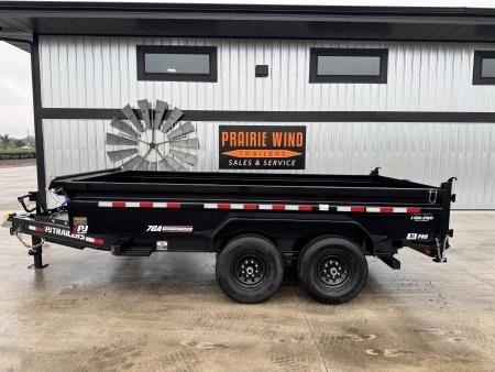 New 2027 PJ Trailers DL14 Dump Trailer