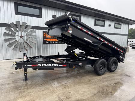 New 2027 PJ Trailers DL14 Dump Trailer