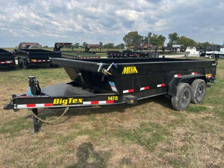 New 2027 Big Tex 83x16 Tandem 15.4K Telescopic Dump w/ 7 Gauge Floor & 2' Sides