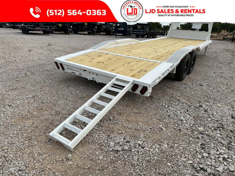 New 2026 Tiger - 102"x26' Gooseneck Drive Over Fender - Equipment Trailer
