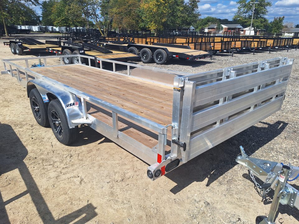 New 2027 Load Trail 83x20 Aluminum Landscape Trailer