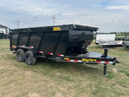 New 2027 Big Tex 83x16 Tandem 15.4K Telescopic Dump w/ 7 Gauge Floor & 4' Sides