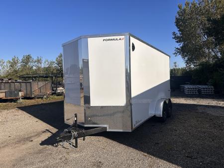 New 2027 Formula Trailers 7 X 16 FT TRAVERSE ENCLOSED V-NOSE CARGO TRAILER RAMP DOOR 7 FT INTERIOR HEIGHT