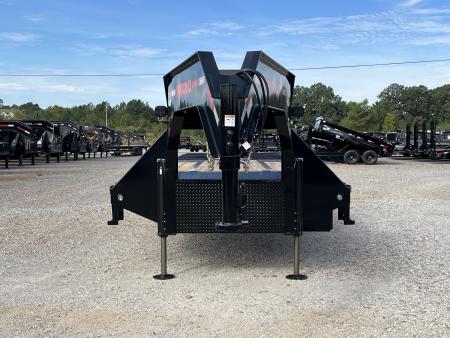 New 2027 MAXXD Hydraulic Dovetail Gooseneck Trailer | 34' x 102' 30K GVWR