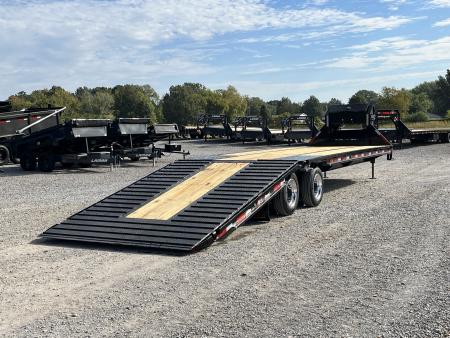 New 2027 MAXXD Hydraulic Dovetail Gooseneck Trailer | 34' x 102' 30K GVWR