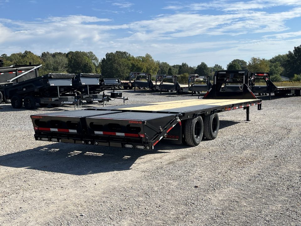 New 2027 MAXX-D 102"X30' 25K Gooseneck Flatbed Trailer
