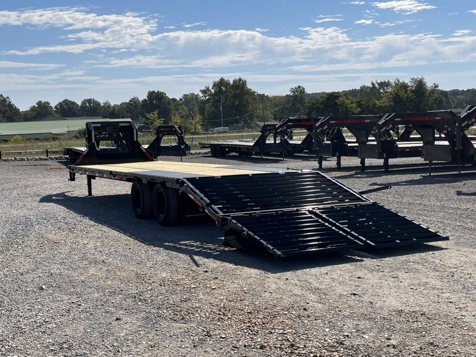 New 2027 MAXX-D 102"X30' 25K Gooseneck Flatbed Trailer