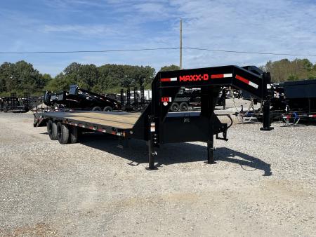 New 2027 MAXX-D 102 X30' 25K Gooseneck Flatbed Trailer