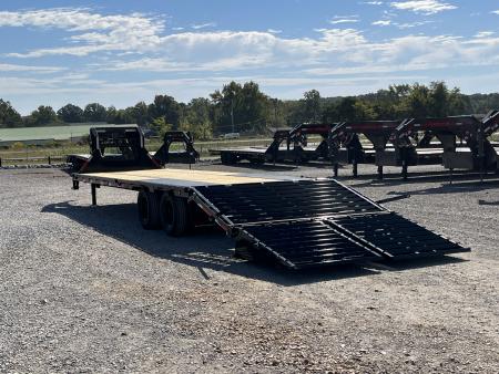 New 2027 MAXX-D 102"X30' 25K Gooseneck Flatbed Trailer