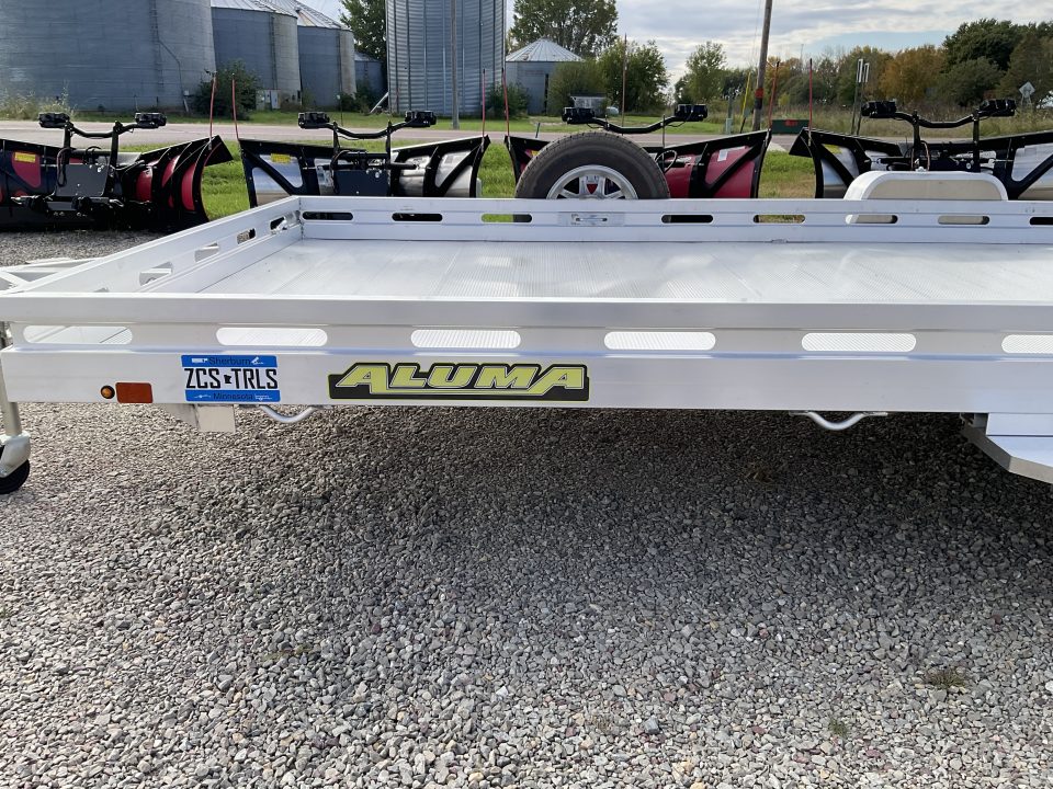 New 2027 Aluma 8014-BT Utility Trailer