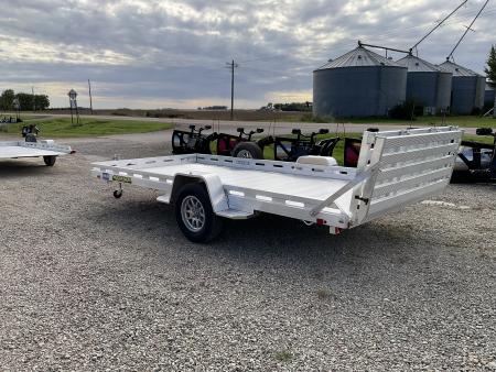 New 2027 Aluma 8014-BT Utility Trailer