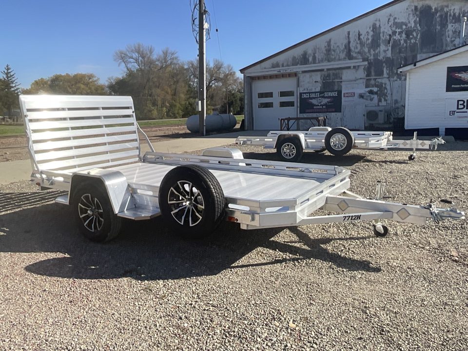 New 2027 Aluma 7712H-STG Utility Trailer