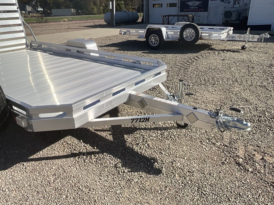New 2027 Aluma 7712H-STG Utility Trailer