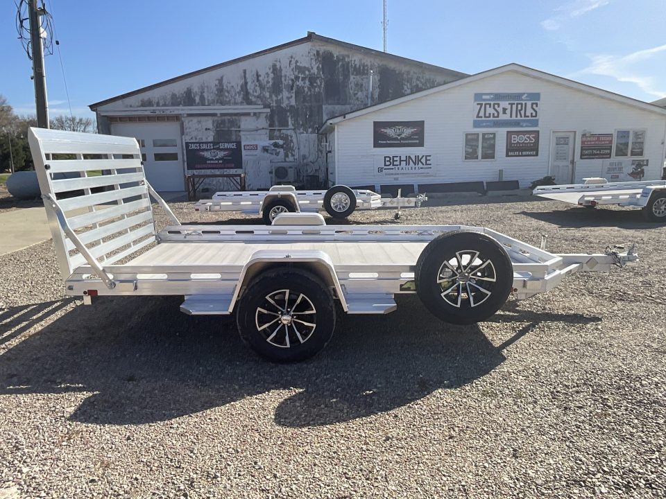 New 2027 Aluma 7712H-STG Utility Trailer
