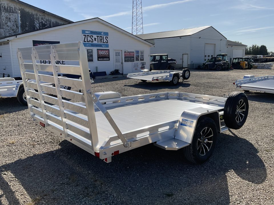New 2027 Aluma 7712H-STG Utility Trailer