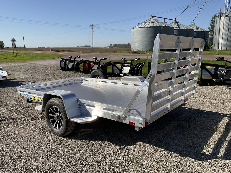 New 2027 Aluma 7712H-STG Utility Trailer