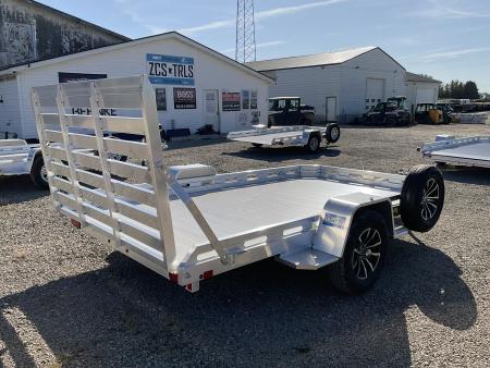 New 2027 Aluma 7712H-STG Utility Trailer